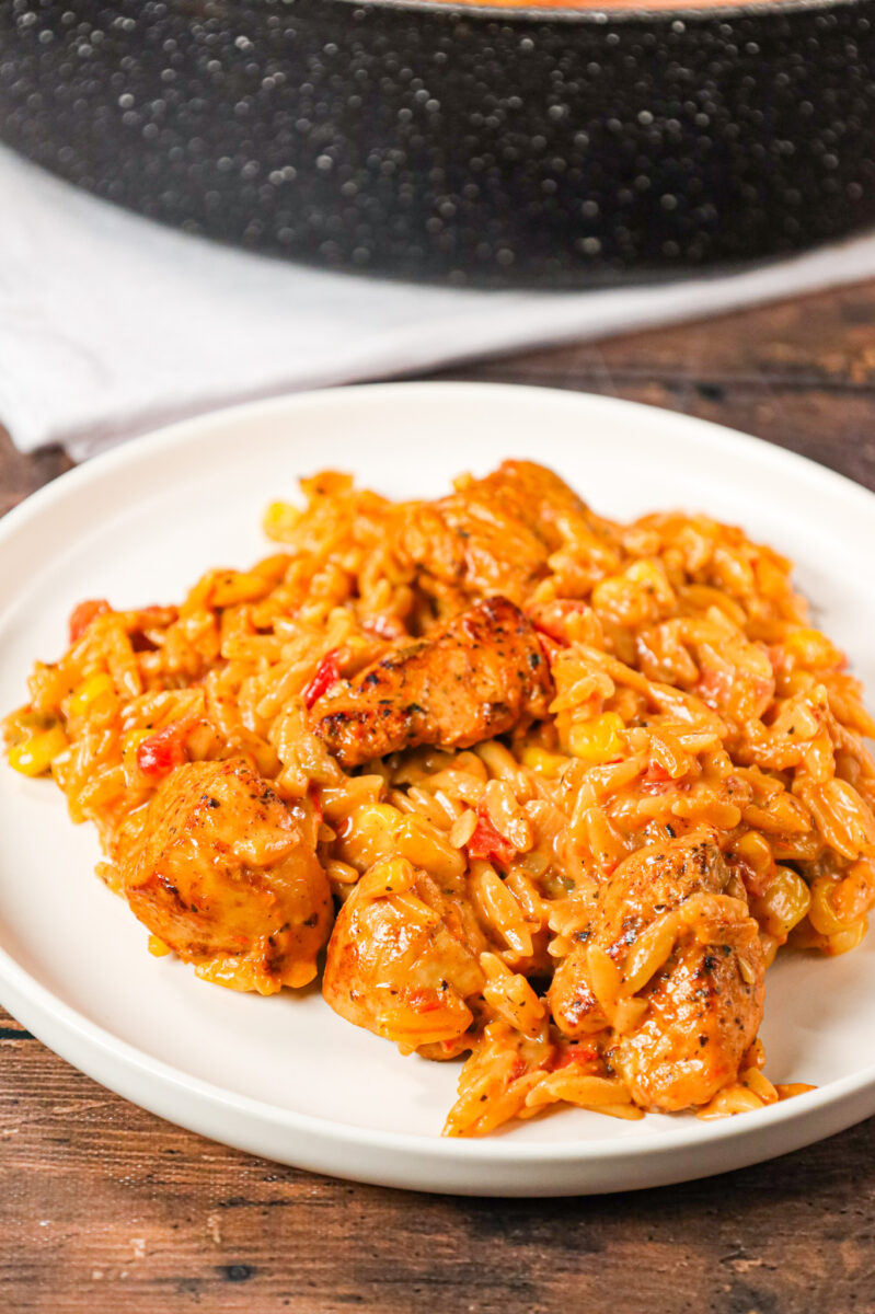 Cajun Chicken Orzo THIS IS NOT DIET FOOD Cajun Chicken Orzo THIS IS NOT DIET FOOD