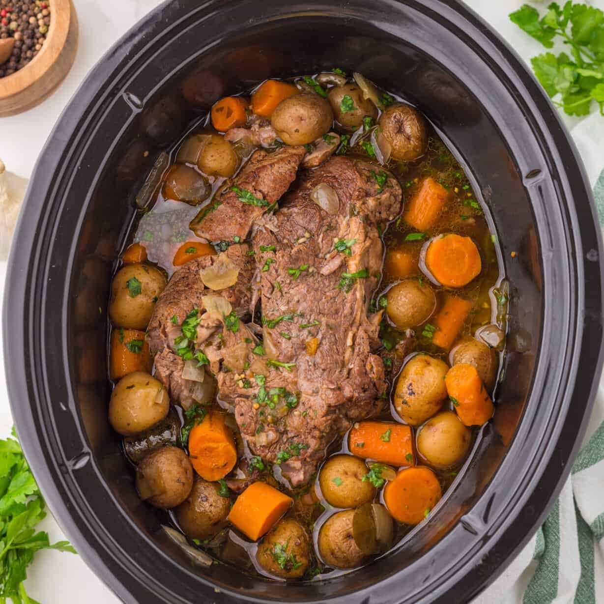 Crock Pot Pot Roast – THIS IS NOT DIET FOOD