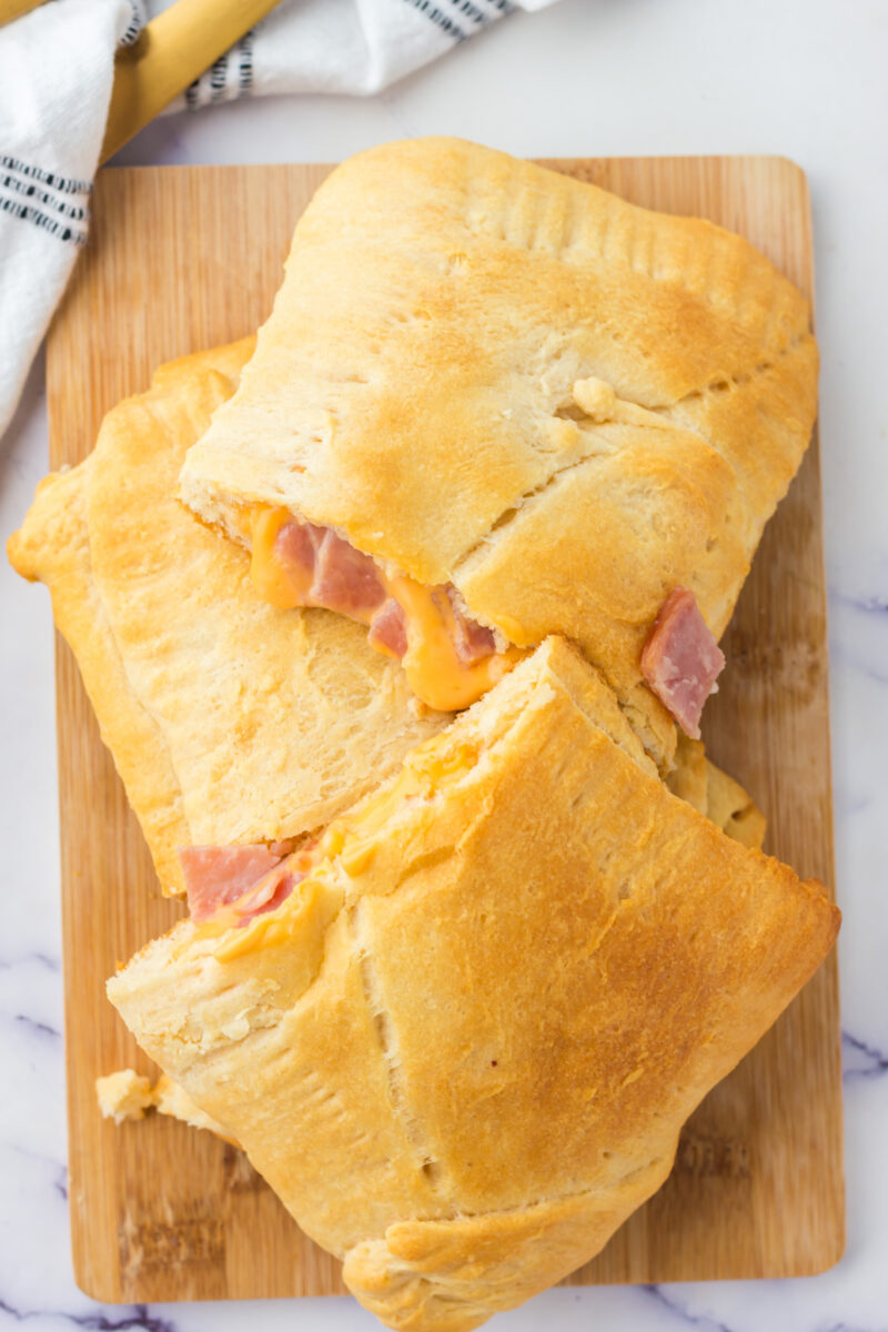 Ham and Cheese Hot Pockets THIS IS NOT DIET FOOD