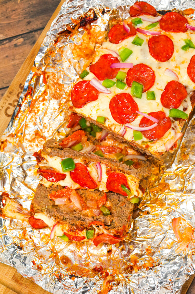 Pizza Meatloaf THIS IS NOT DIET FOOD