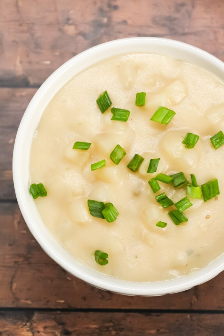 4 Ingredient Potato Soup THIS IS NOT DIET FOOD