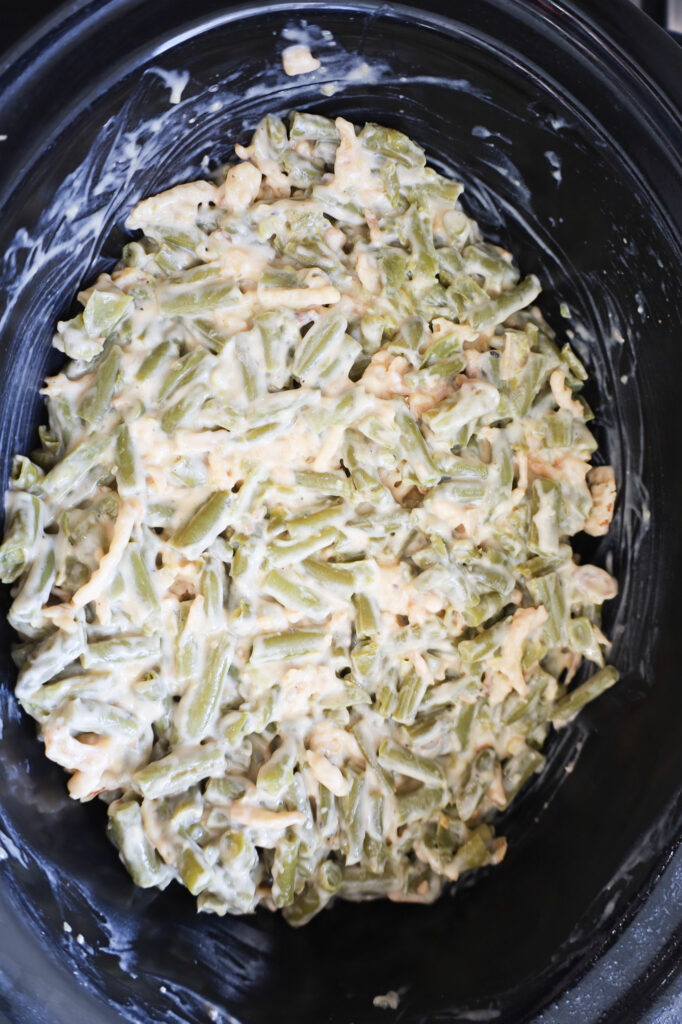 Crock Pot Green Bean Casserole THIS IS NOT DIET FOOD