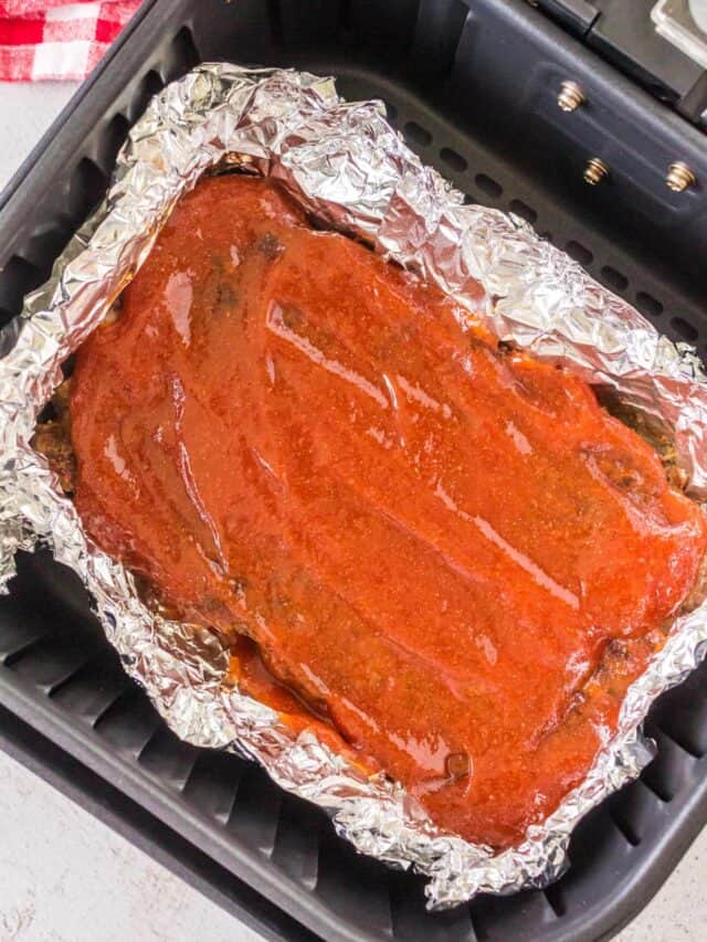 Air Fryer Meatloaf Recipe THIS IS NOT DIET FOOD