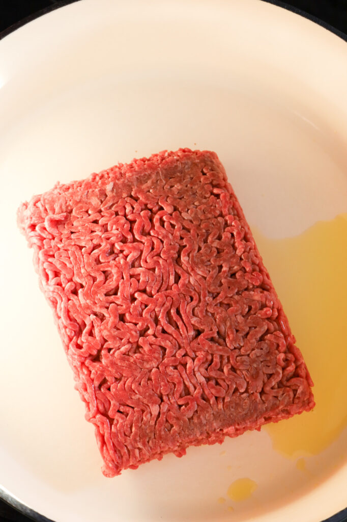 Creamy Beef and Shells - THIS IS NOT DIET FOOD