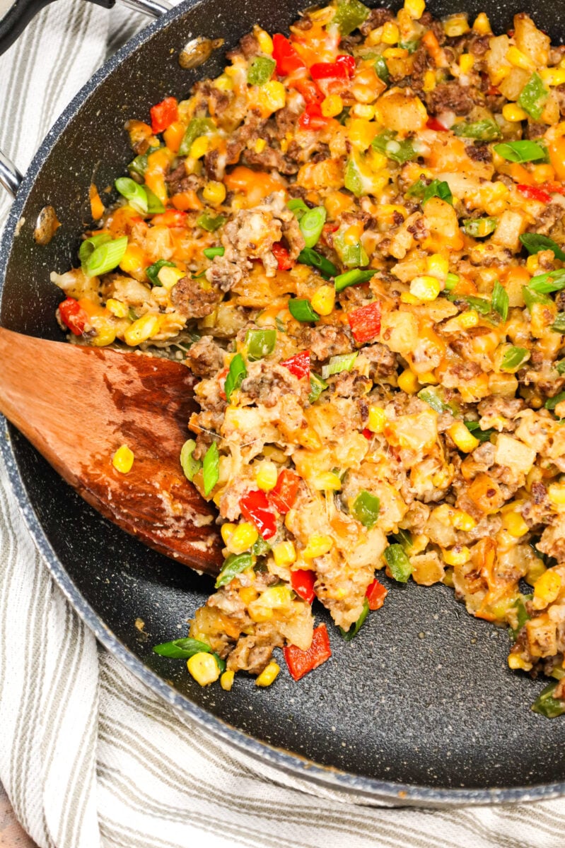 Ground Beef and Potatoes - THIS IS NOT DIET FOOD