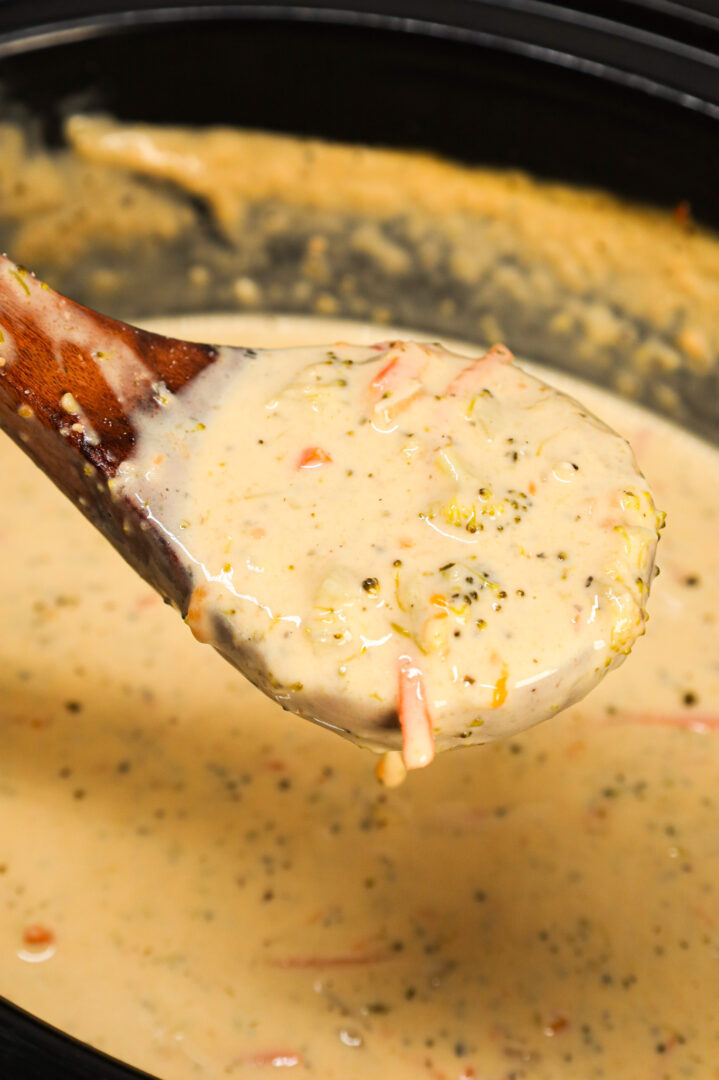 Crock Pot Broccoli Cheddar Soup THIS IS NOT DIET FOOD