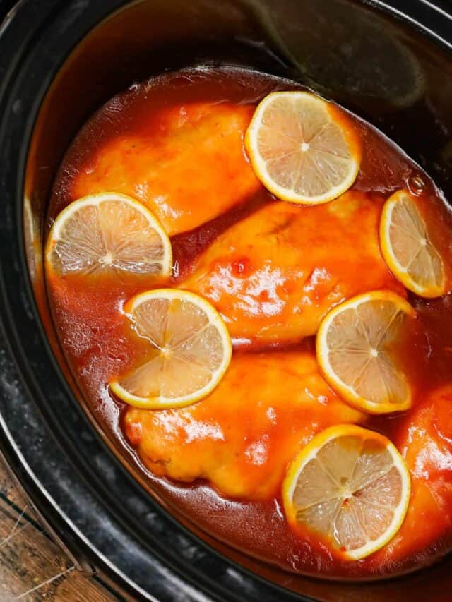 How to Make Crock Pot Lemonade Chicken THIS IS NOT DIET FOOD