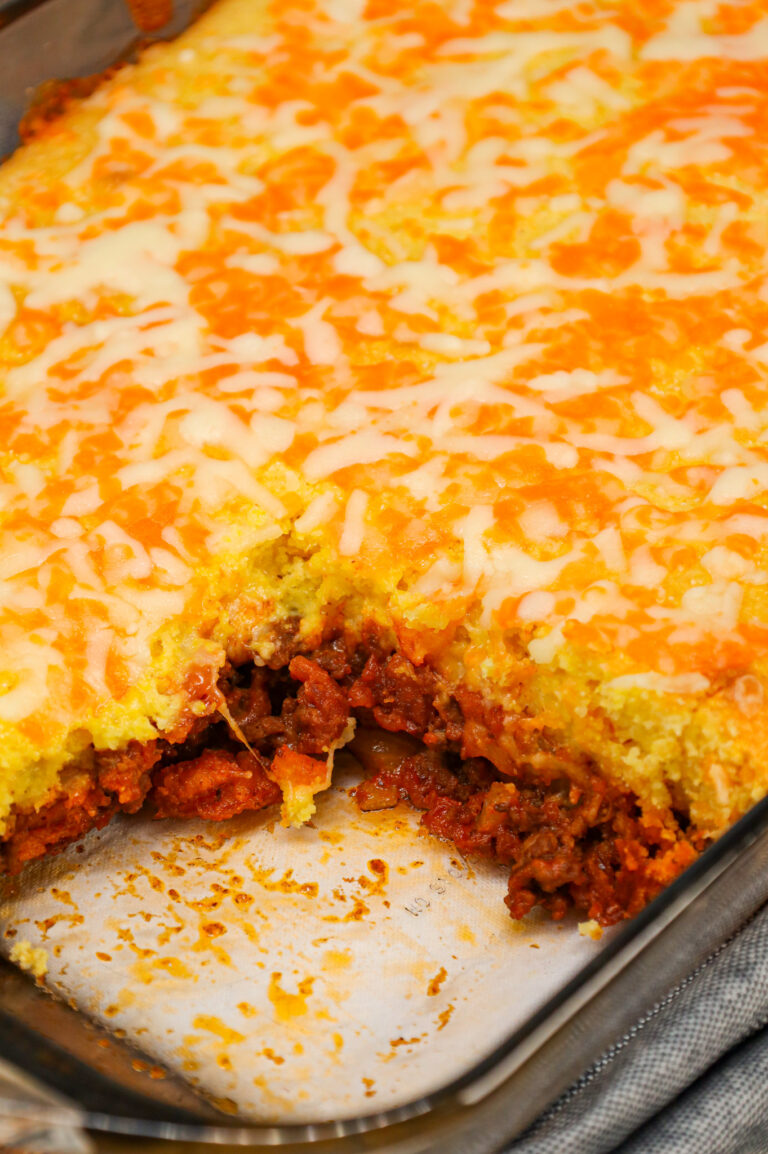 Sloppy Joe Cornbread Casserole THIS IS NOT DIET FOOD