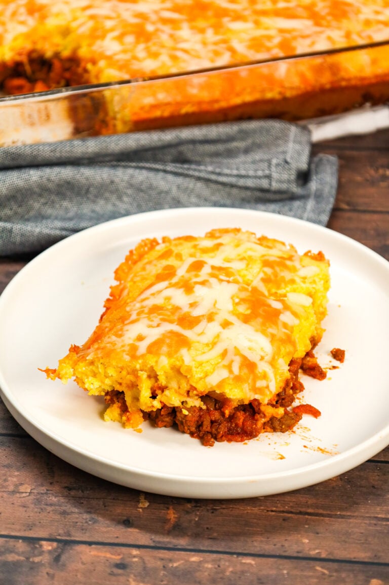 Sloppy Joe Cornbread Casserole THIS IS NOT DIET FOOD