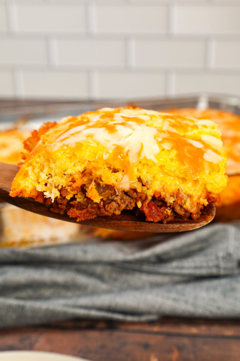 Sloppy Joe Cornbread Casserole THIS IS NOT DIET FOOD