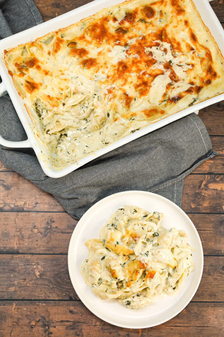 Spinach Artichoke Pasta Bake THIS IS NOT DIET FOOD