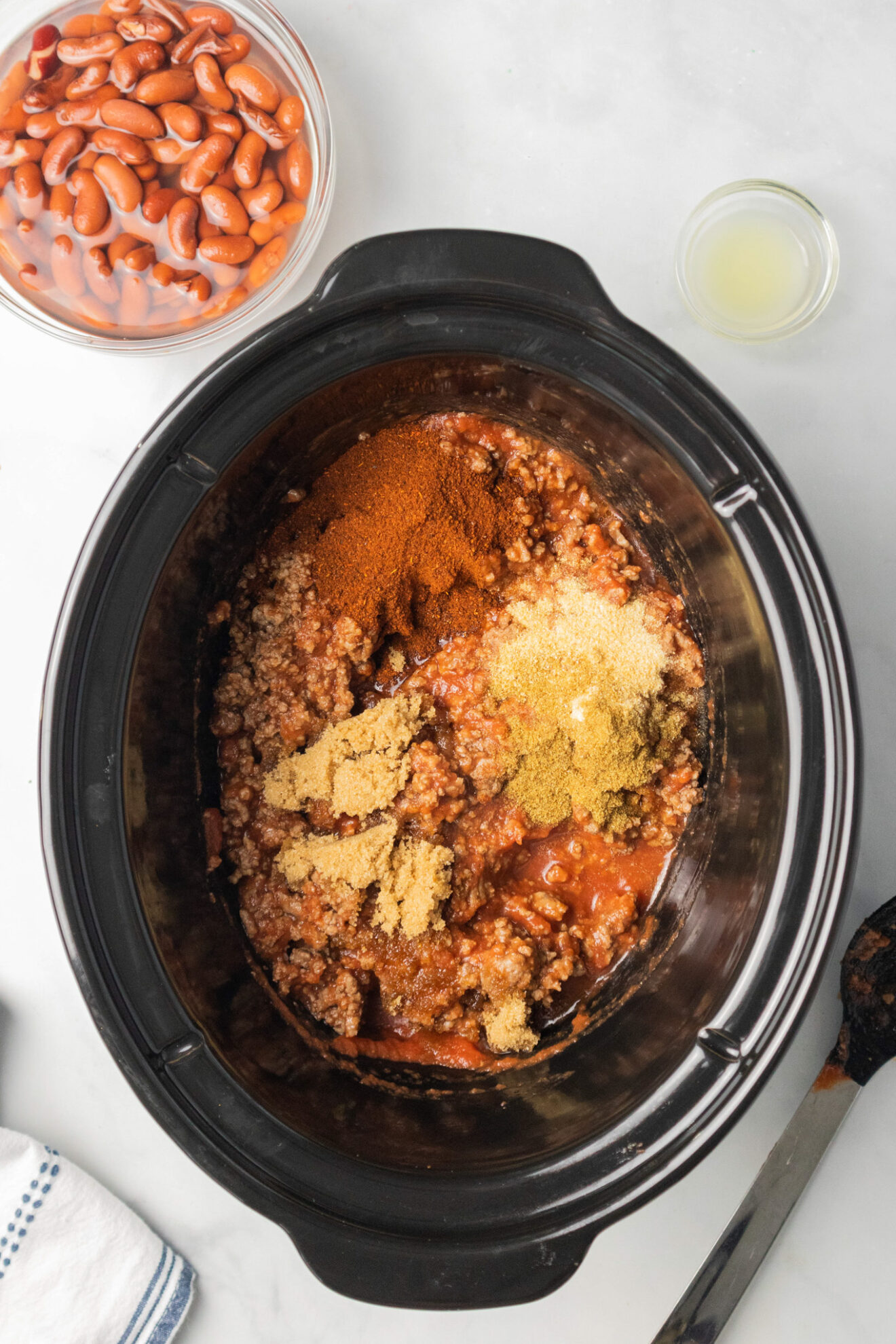 Crock Pot Chili - THIS IS NOT DIET FOOD