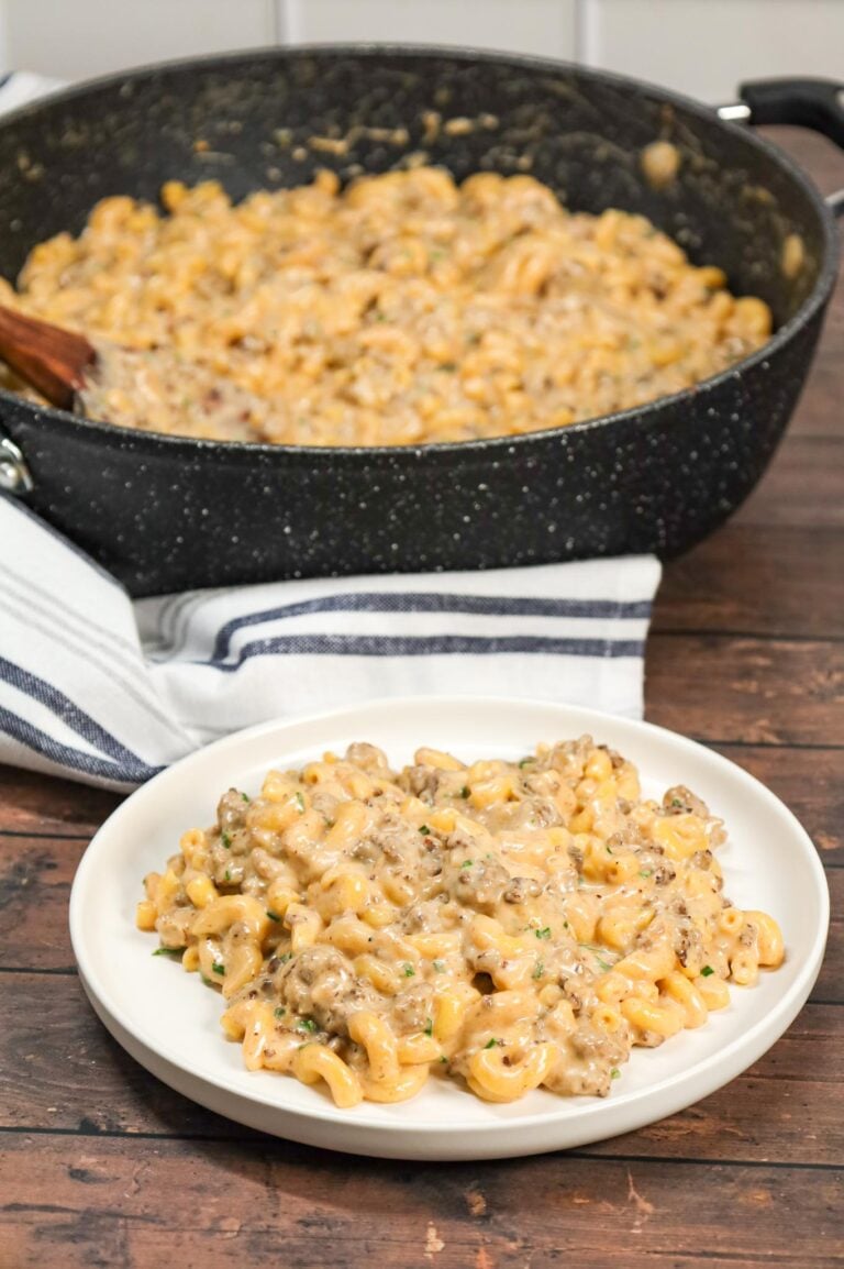 Hamburger Mac and Cheese THIS IS NOT DIET FOOD