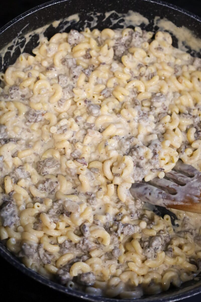 Hamburger Mac and Cheese THIS IS NOT DIET FOOD