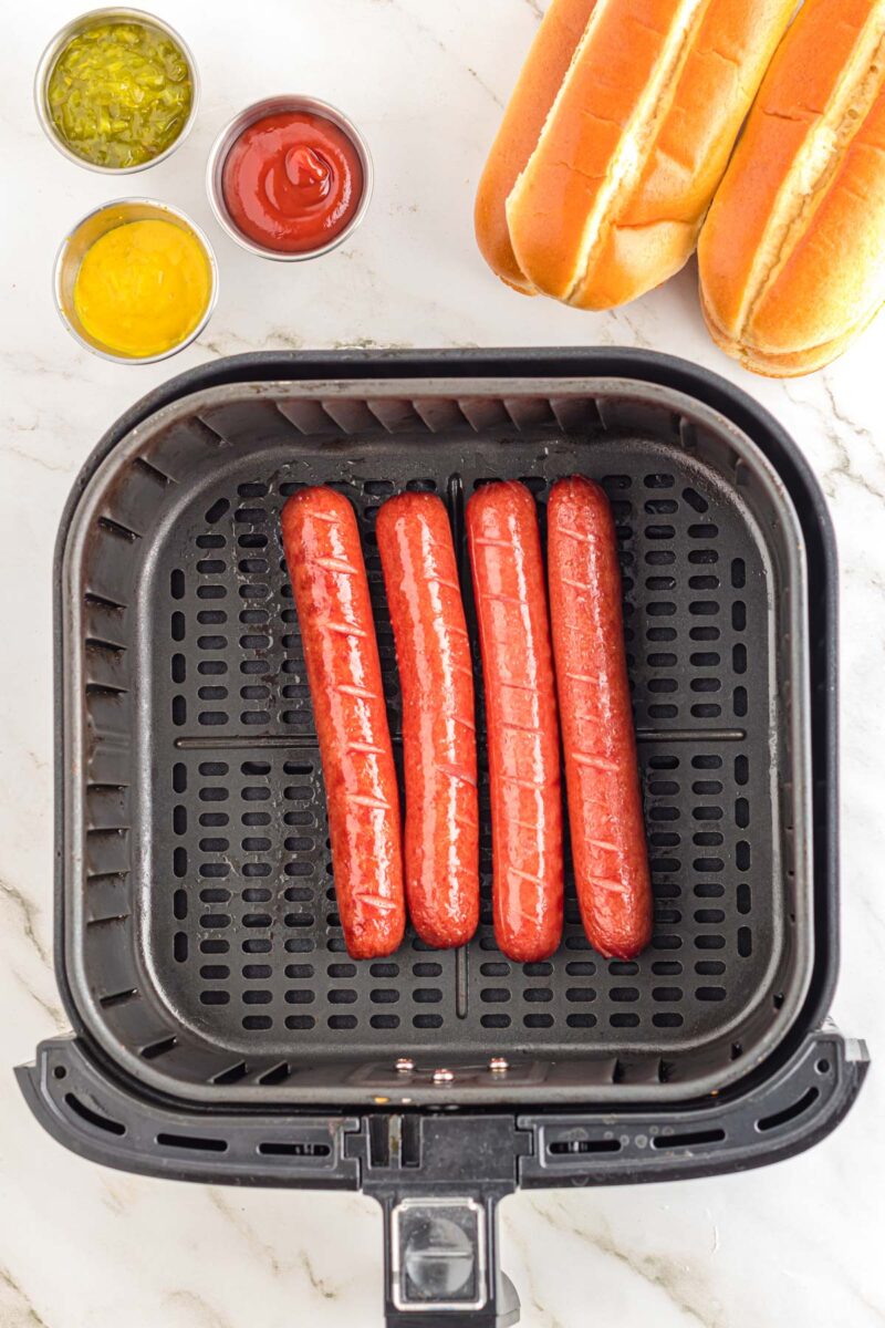 Air Fryer Hot Dogs THIS IS NOT DIET FOOD