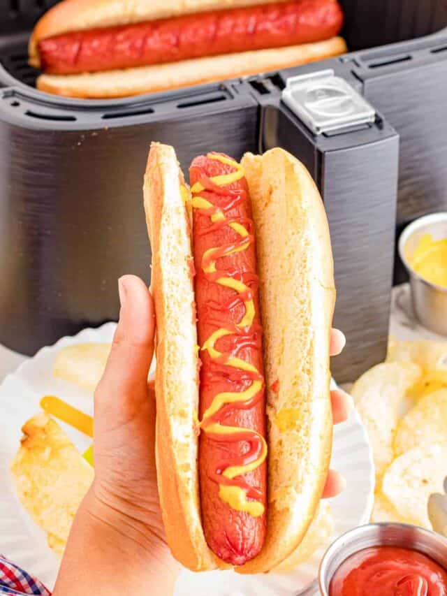 Air Fryer Hot Dogs Recipe THIS IS NOT DIET FOOD