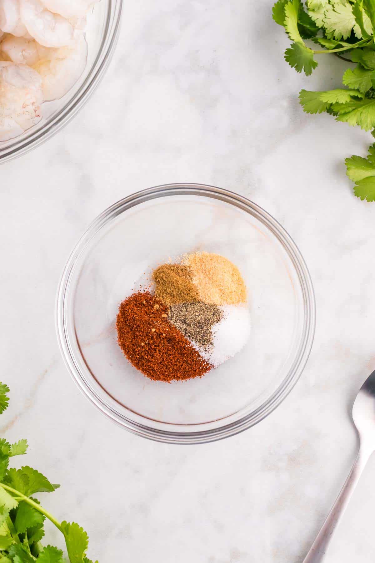 spices in a mixing bowl