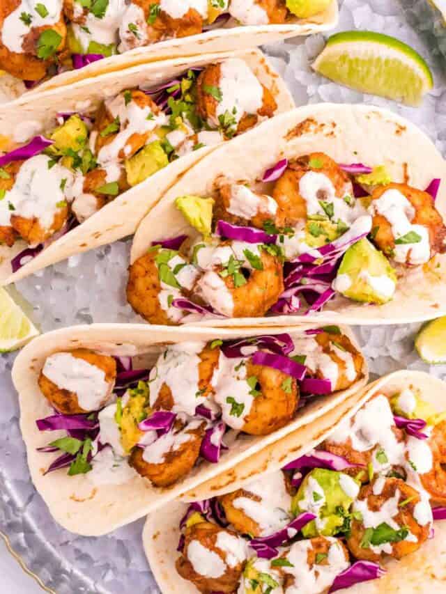 How to Make Cilantro Lime Shrimp Tacos THIS IS NOT DIET FOOD