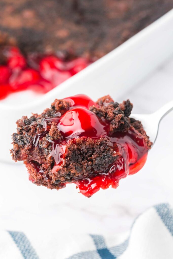 Chocolate Cherry Dump Cake THIS IS NOT DIET FOOD