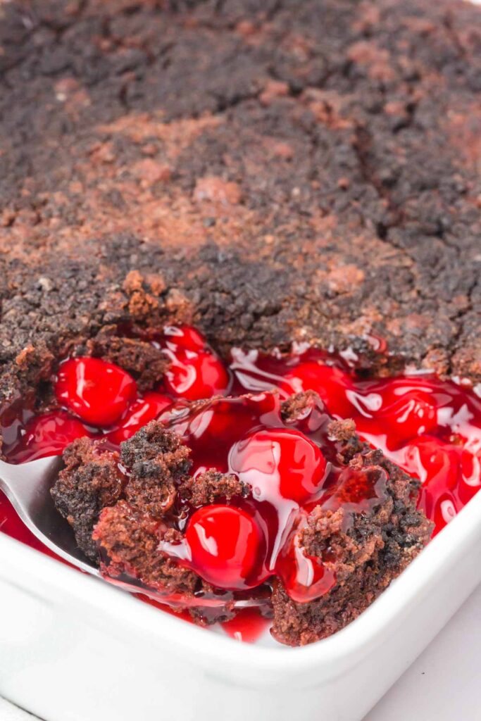 Chocolate Cherry Dump Cake THIS IS NOT DIET FOOD