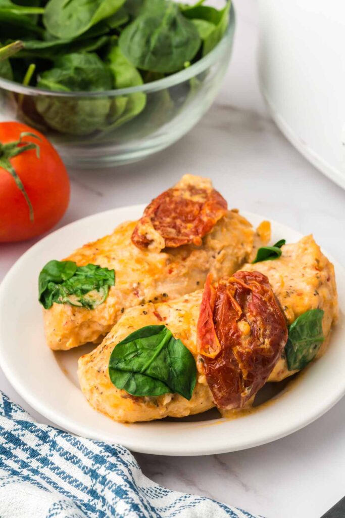 Crock Pot Tuscan Chicken THIS IS NOT DIET FOOD