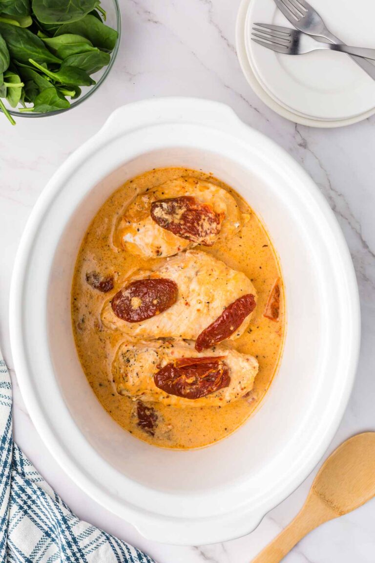 Crock Pot Tuscan Chicken THIS IS NOT DIET FOOD