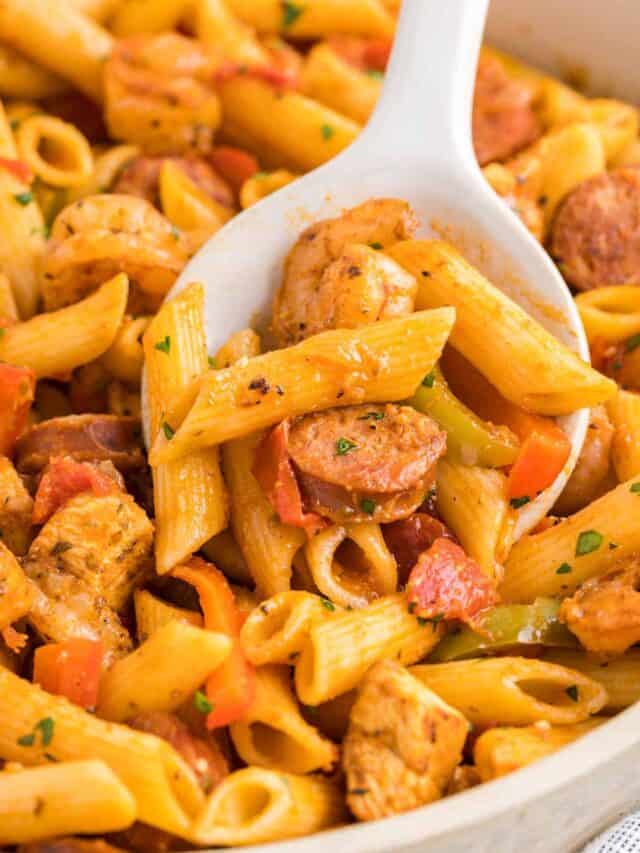 How to Make Jambalaya Pasta THIS IS NOT DIET FOOD
