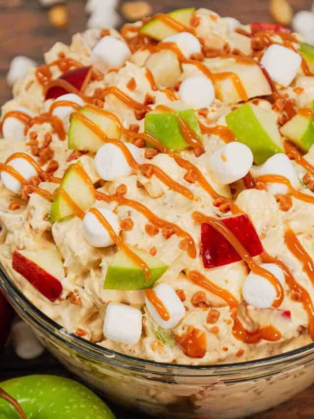 How to Make Taffy Apple Salad THIS IS NOT DIET FOOD
