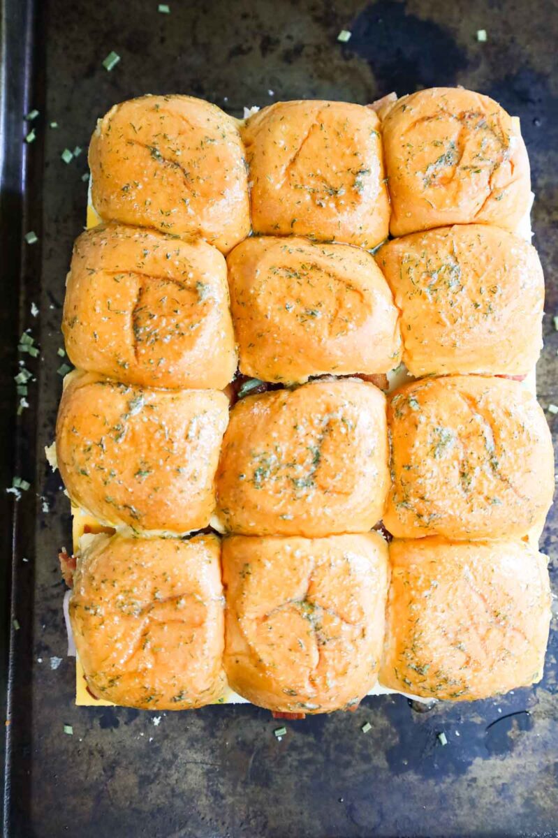 Turkey Bacon Ranch Sliders THIS IS NOT DIET FOOD