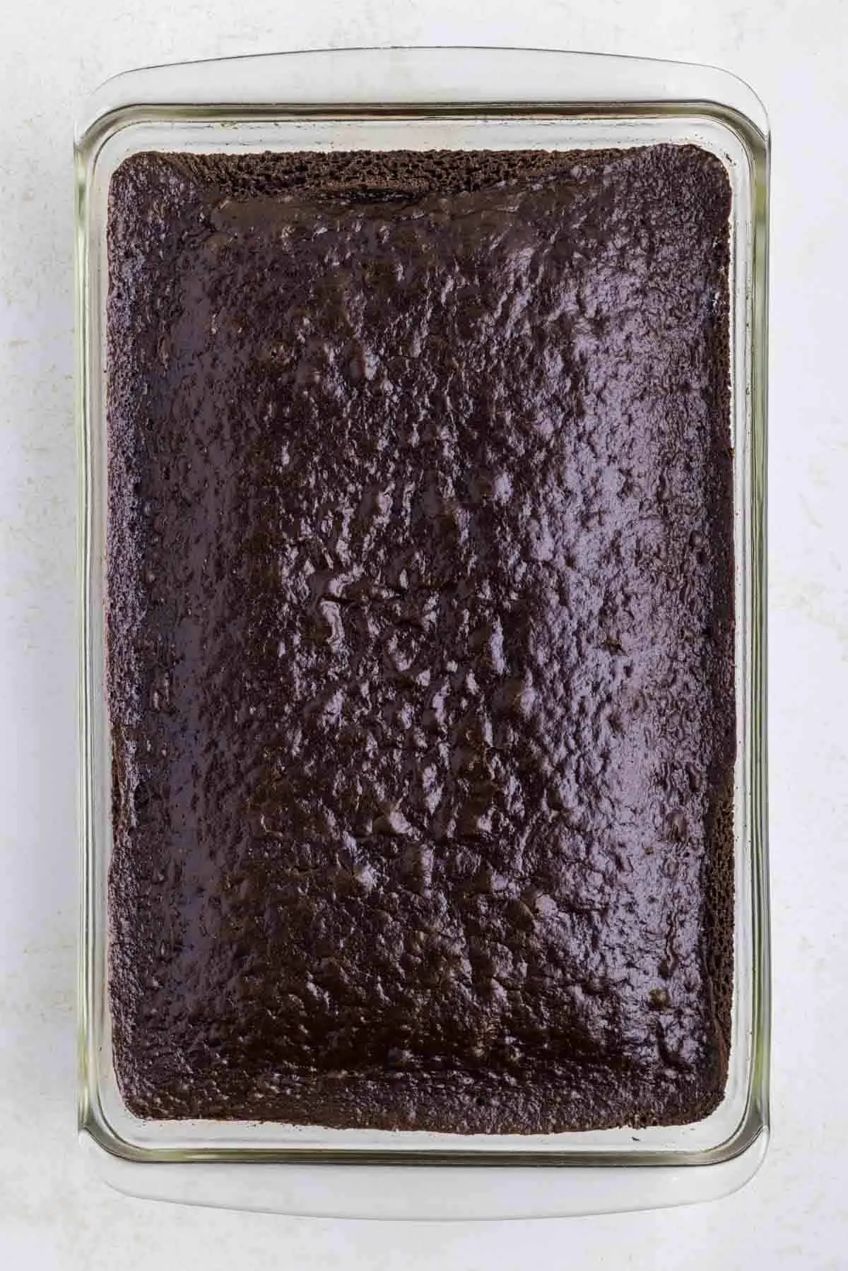 9 x 13 inch chocolate cake