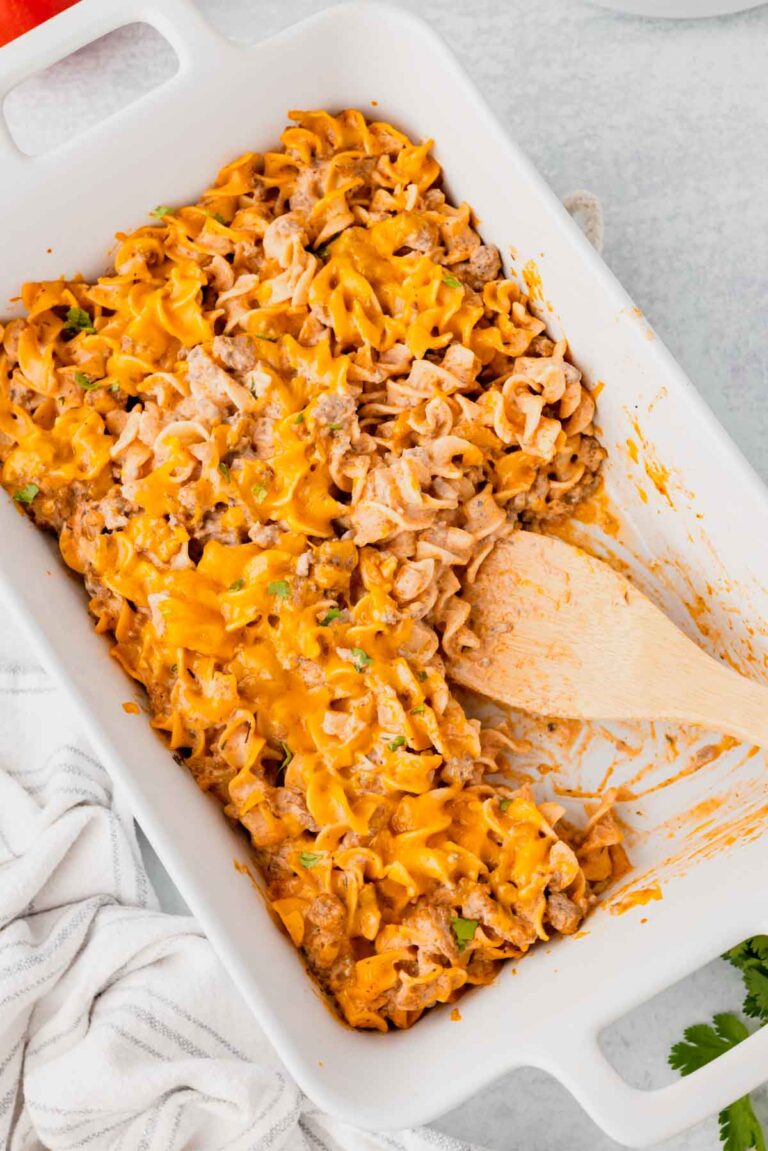 Beef Noodle Casserole THIS IS NOT DIET FOOD