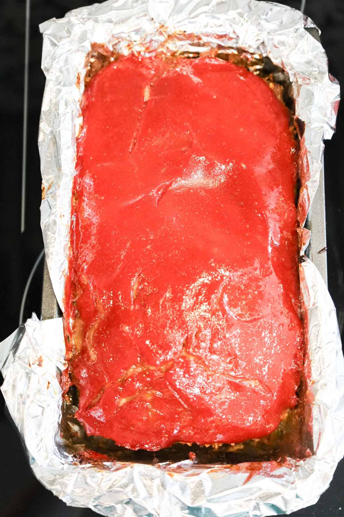 meatloaf after baking