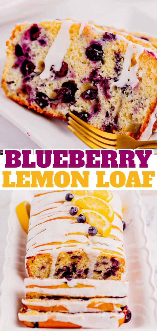 Lemon Blueberry Loaf is a delicious baked treat that combines the tangy flavor of lemons with the sweet burst of blueberries and is perfect for serving at brunch or as a dessert.