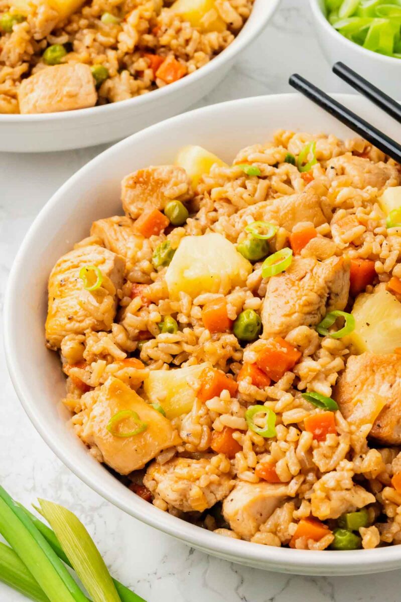 Pineapple Chicken Fried Rice THIS IS NOT DIET FOOD