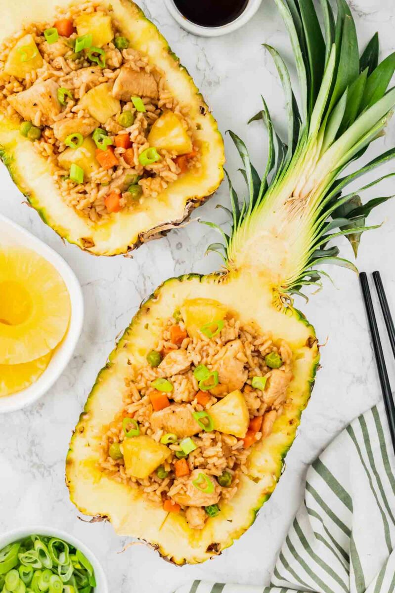 Pineapple Chicken Fried Rice THIS IS NOT DIET FOOD