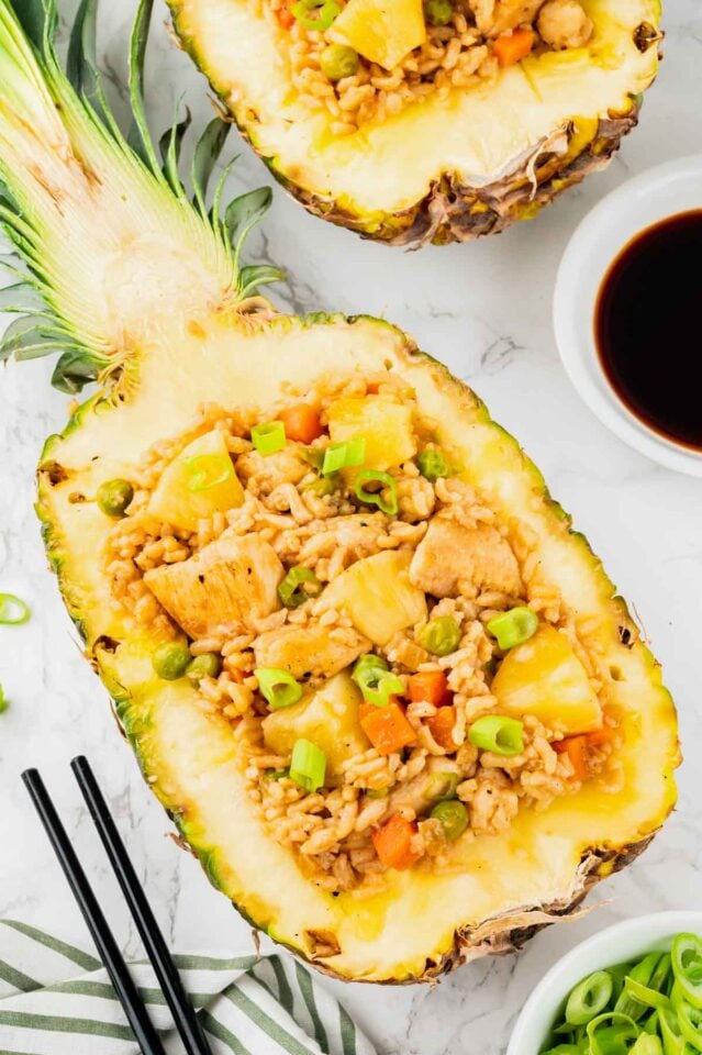 Pineapple Chicken Fried Rice THIS IS NOT DIET FOOD