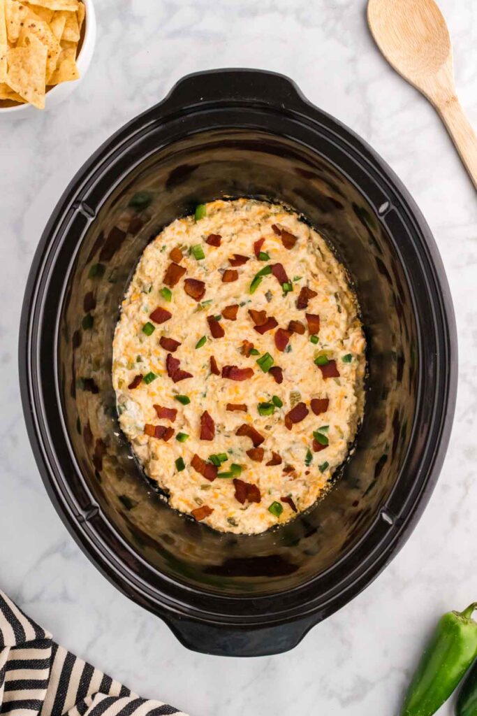 Crock Pot Jalapeno Popper Dip - THIS IS NOT DIET FOOD