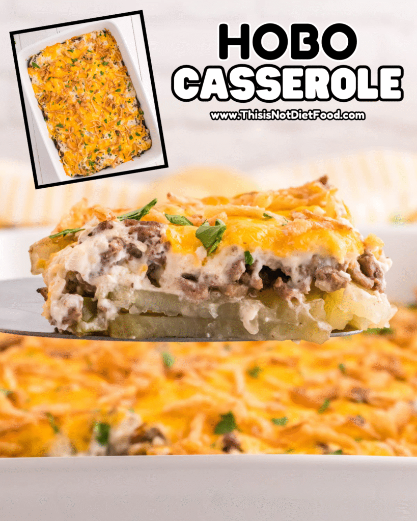 🥘 Hobo Casserole &ndash; Easy One‑Dish Comfort Dinner Recipe 🥔🥩
This Hobo Casserole is a hearty comfort food casserole loaded with ground beef, potatoes, carrots, onions, and savory seasonings &mdash; all baked together in one easy dish! Perfect for weeknight dinners, easy family meals, ground beef recipes, classic casserole dinner, old‑school comfort food, and homestyle meals everyone will love. Save this hobo casserole recipe, one‑dish comfort meal, ground beef & potato bake, hearty dinner idea, and tap for the full recipe with step‑by‑step photos & tips on This Is Not Diet Food! ❤️
#hobocasserole #casserolerecipe #comfortfood #groundbeefrecipes #potatorecipes #easydinners #familymeals #onepotmeal #thisisnotdietfood