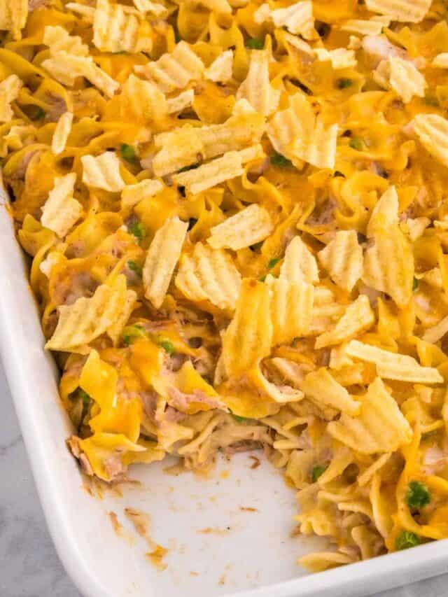 How to Make Tuna Casserole with Potato Chips THIS IS NOT DIET FOOD