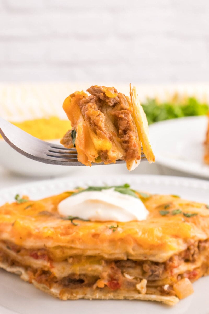 Creamy Burrito Casserole THIS IS NOT DIET FOOD