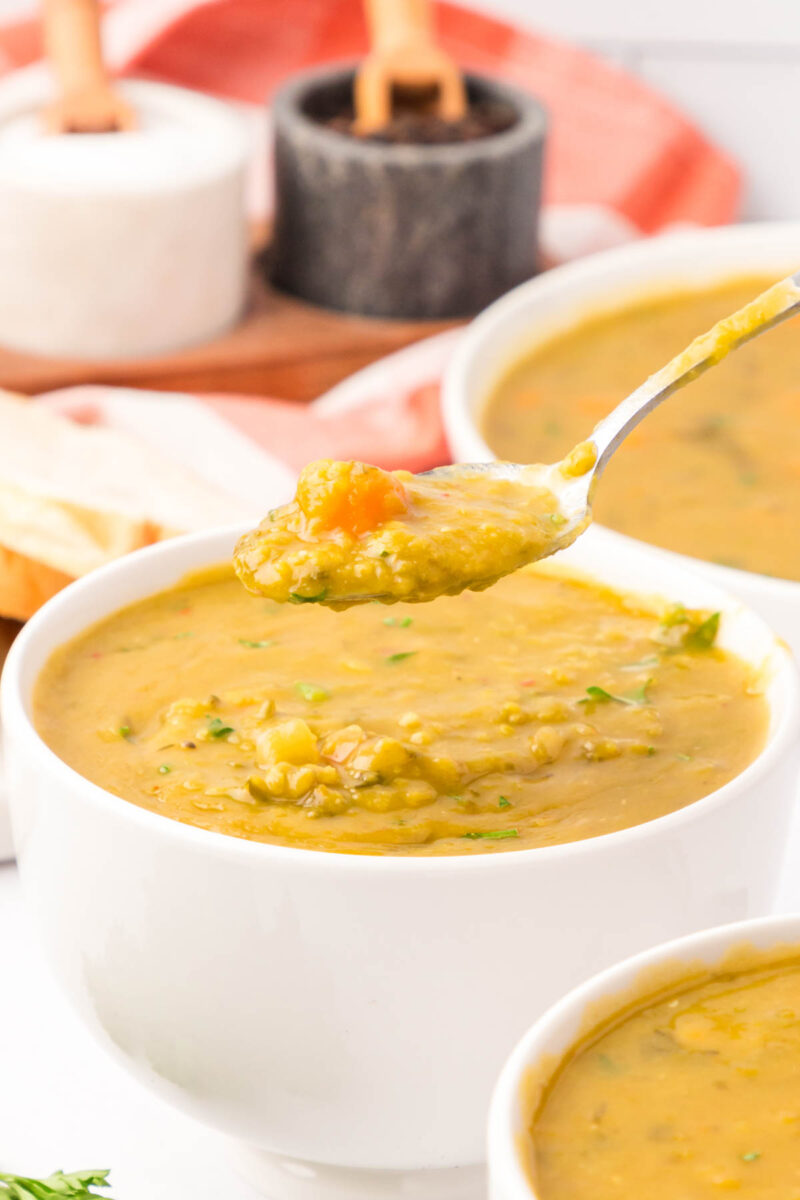 Crock Pot Split Pea Soup Vegetarian THIS IS NOT DIET FOOD