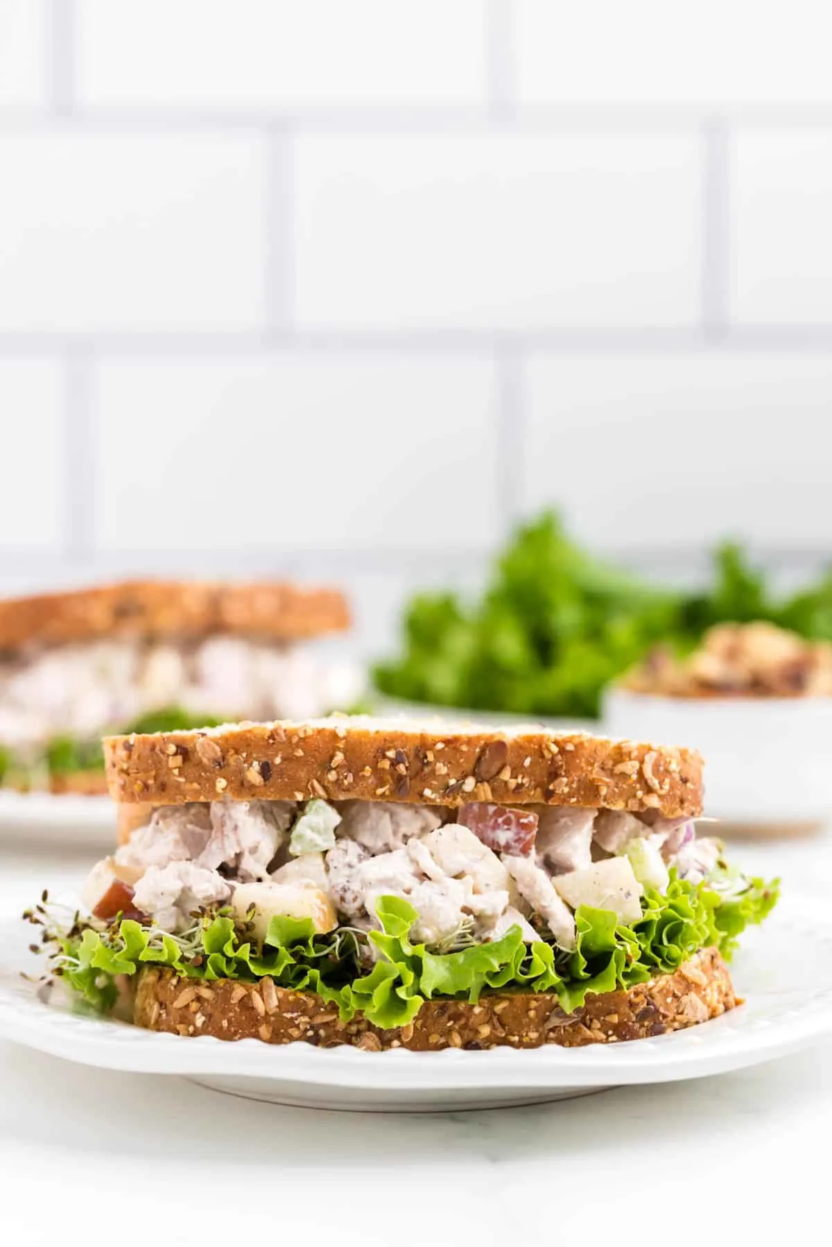 Apple Walnut Chicken Salad THIS IS NOT DIET FOOD