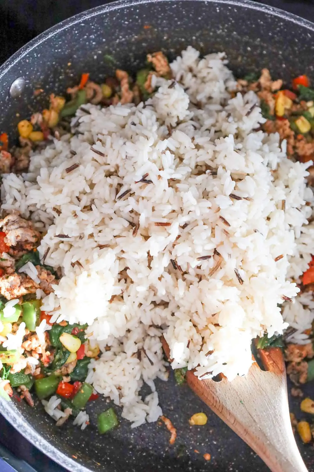 Cajun Ground Chicken and Rice THIS IS NOT DIET FOOD