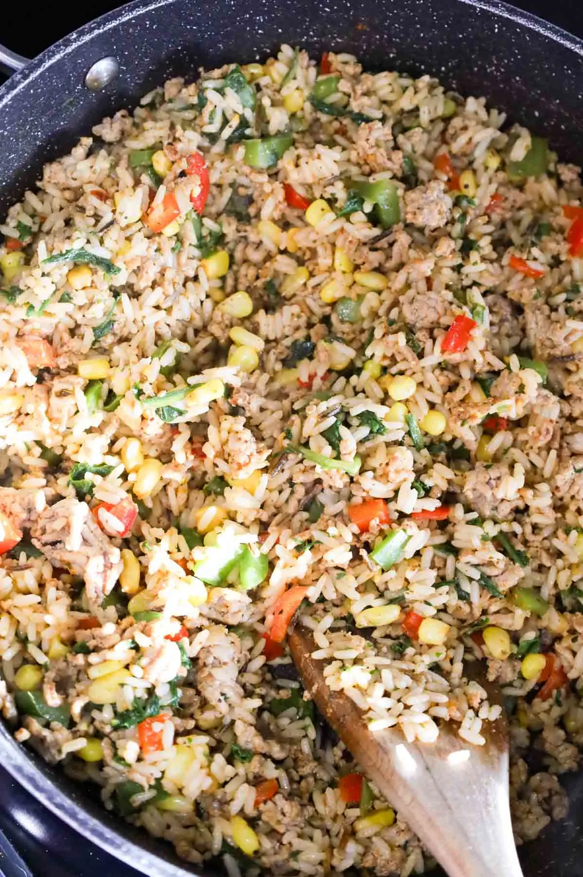 Cajun Ground Chicken and Rice THIS IS NOT DIET FOOD