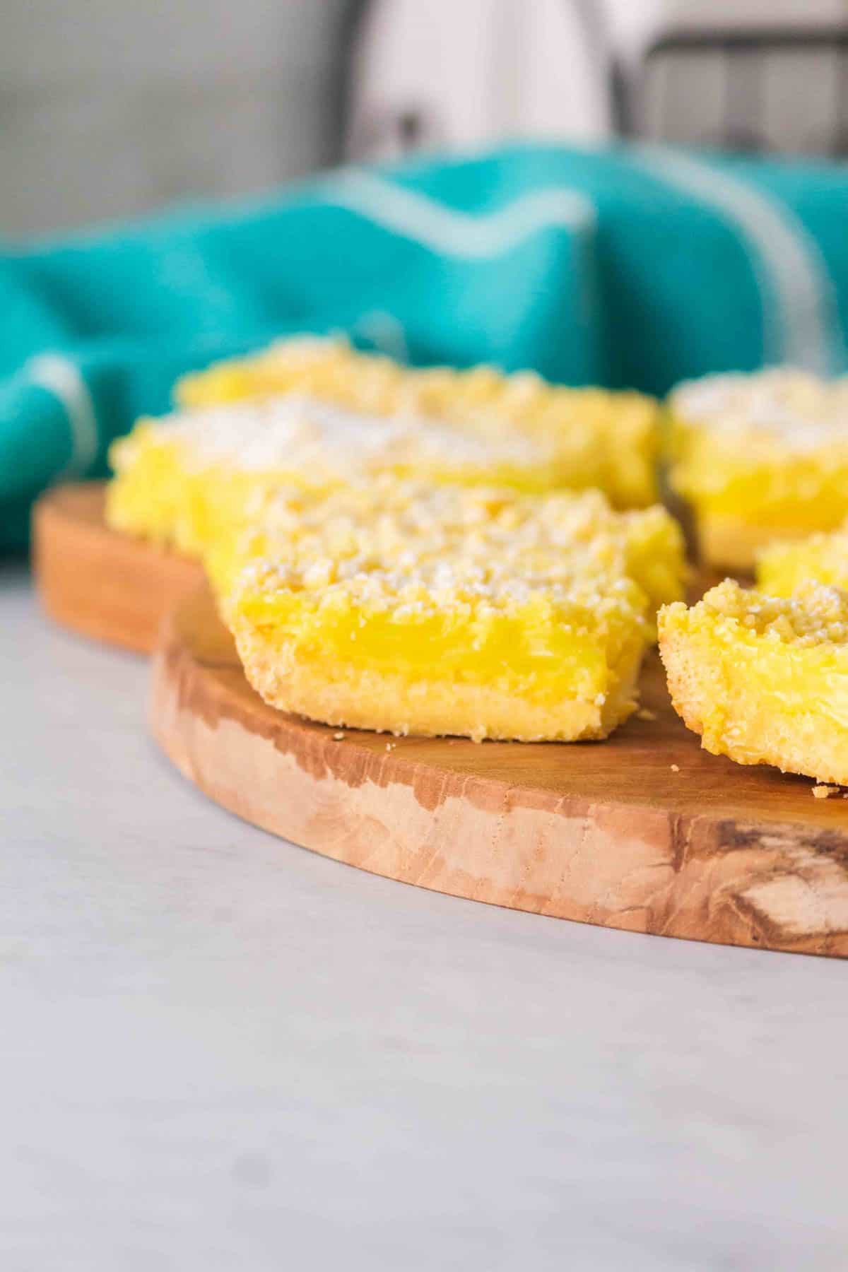 Cake Mix Lemon Bars are a sweet and tangy three ingredient dessert recipe made with boxed lemon cake mix, butter and lemon pie filling.