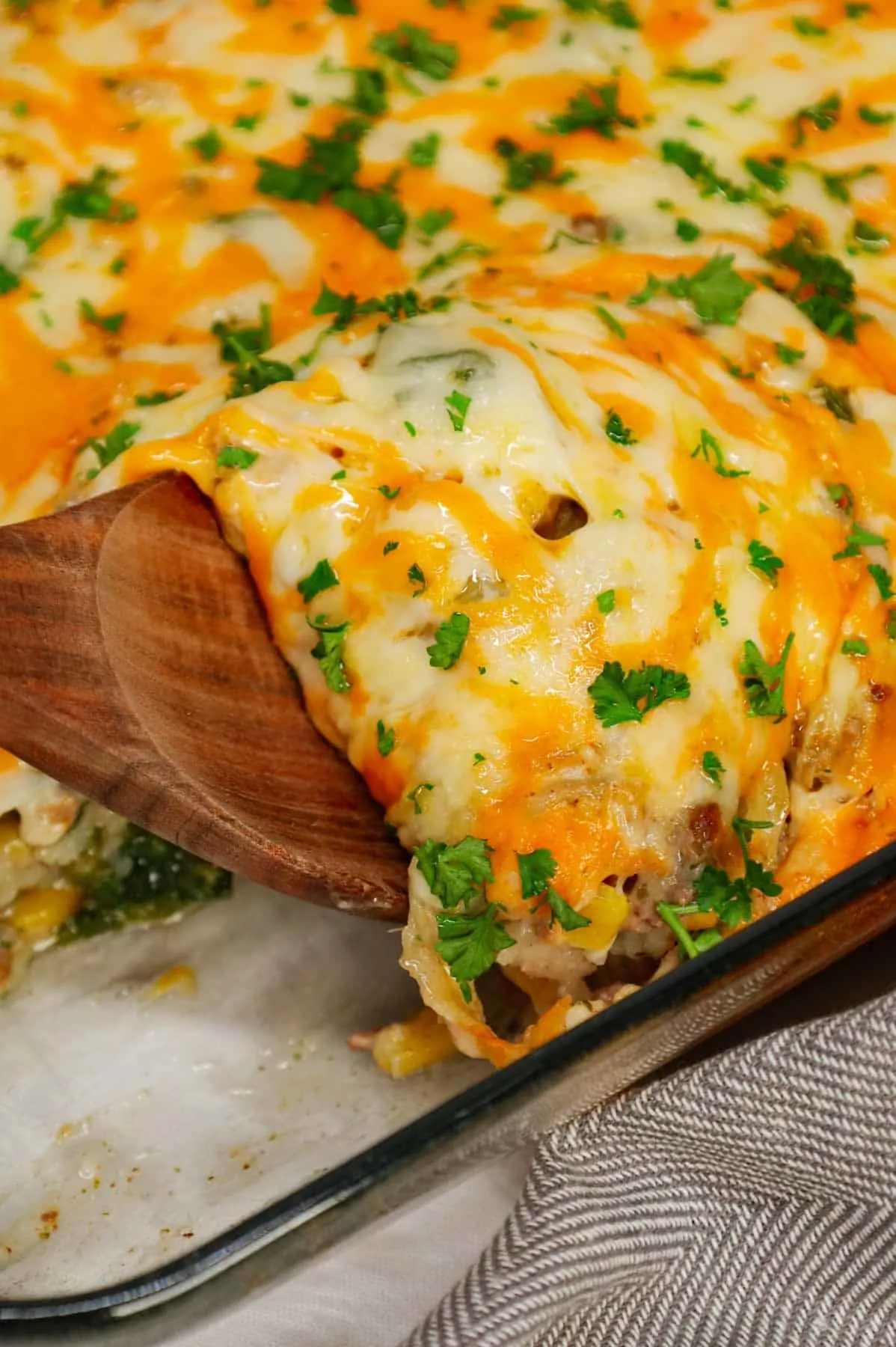 Cheesy Hamburger Rice Casserole - THIS IS NOT DIET FOOD