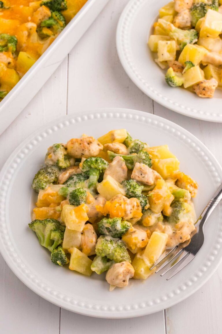 Chicken Broccoli Potato Casserole THIS IS NOT DIET FOOD