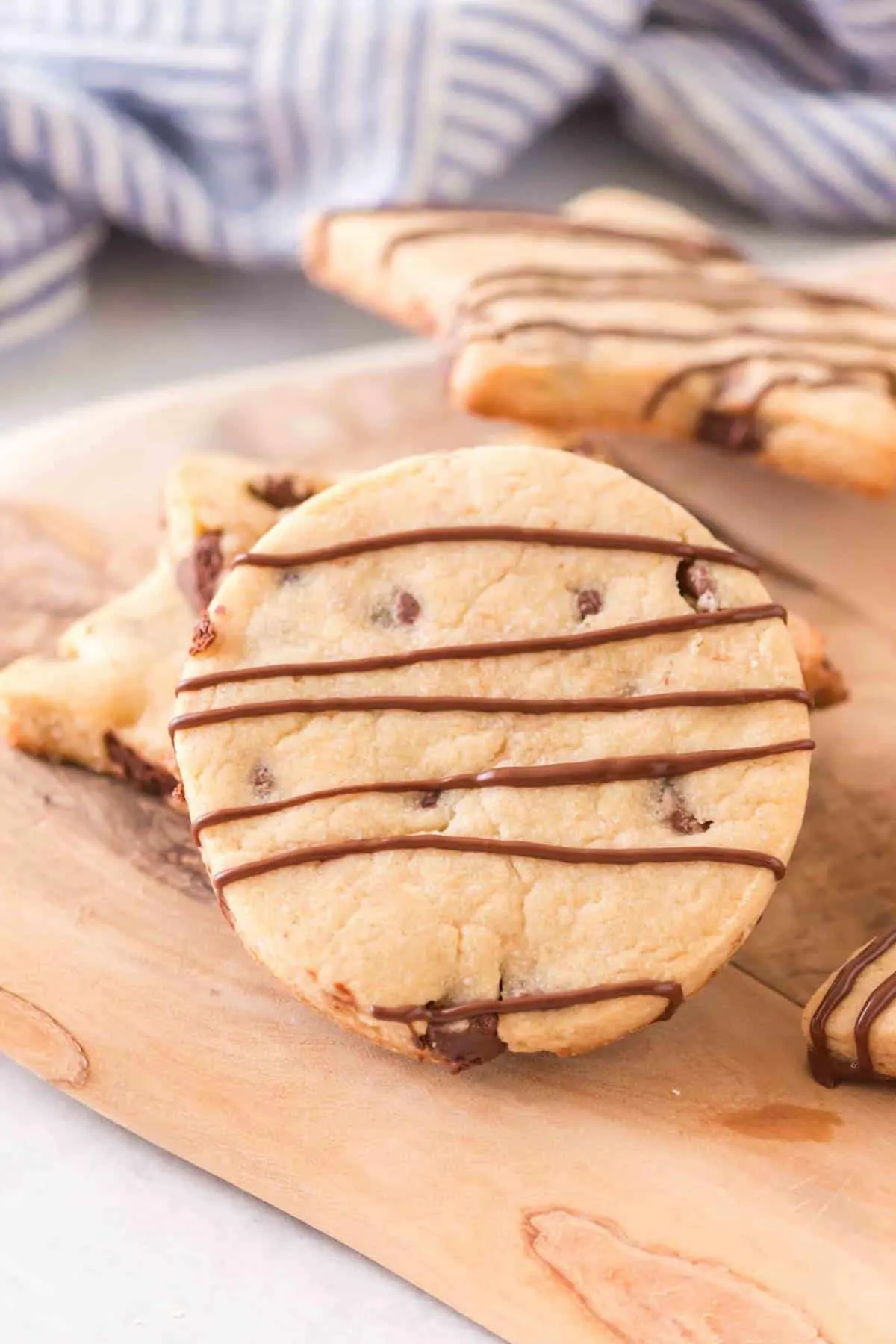 Chocolate Chip Sugar Cookies are an easy rolled sugar cookie recipe loaded with chocolate chips.