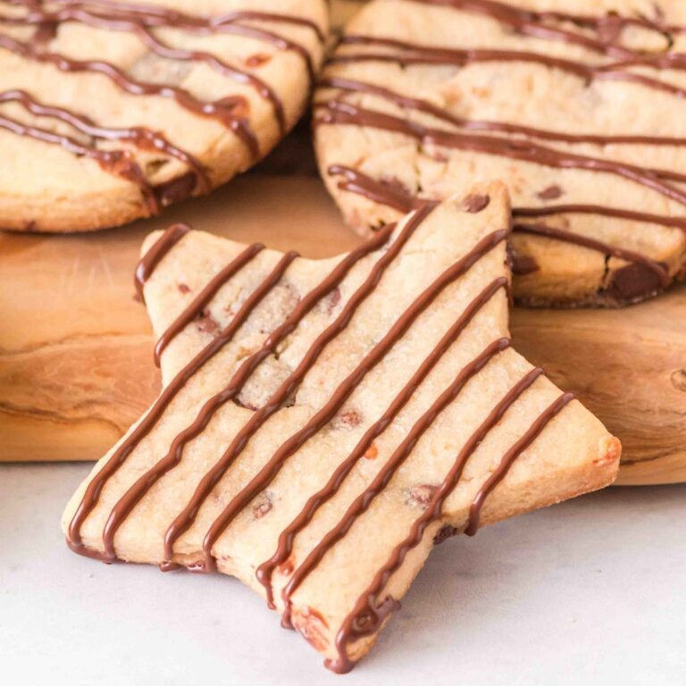 Chocolate Chip Sugar Cookies are an easy rolled sugar cookie recipe loaded with chocolate chips.