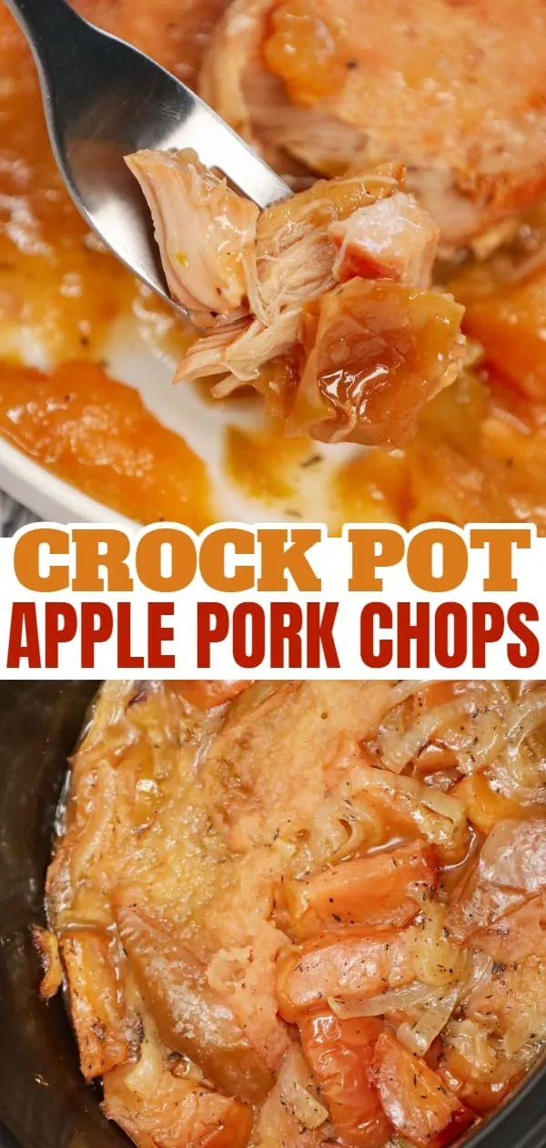 Crock Pot Apple Pork Chops THIS IS NOT DIET FOOD